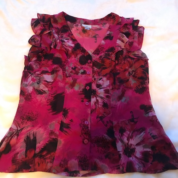 Medium Worthington Floral blouse - Picture 1 of 5